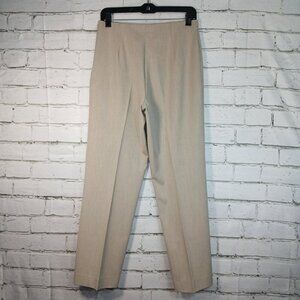 FABRIZIO GIANNI WOMENS PANTS OATMEAL COLOR SIZE 4